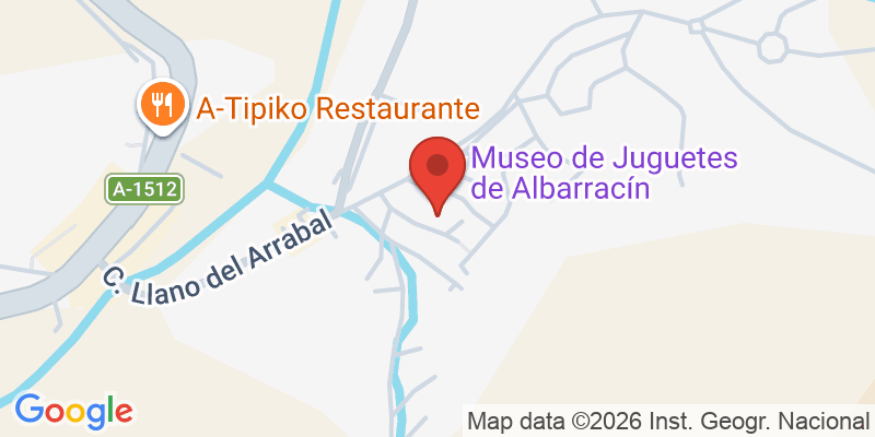 Mapa de la ubicación de Fundación Eustaquio Castellano - Museo de juguetes