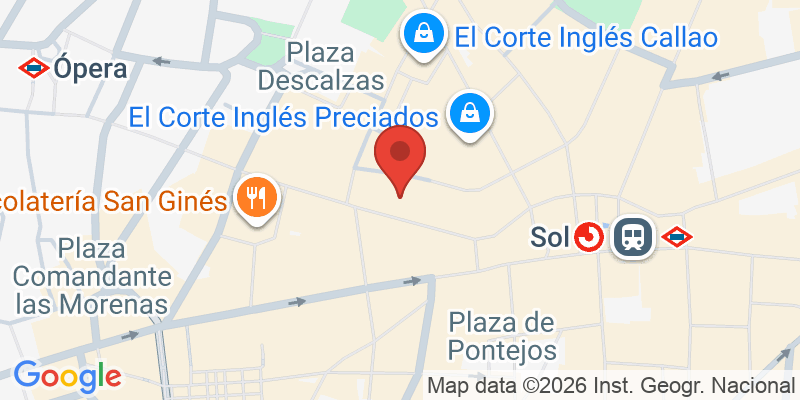 Mapa de la ubicación de Casita-Museo de Ratón Pérez