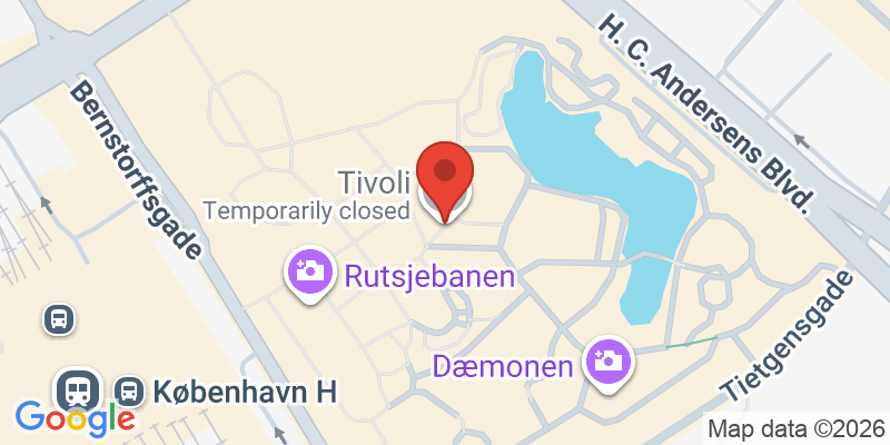 Mapa de la ubicación de Jardines de Tivoli