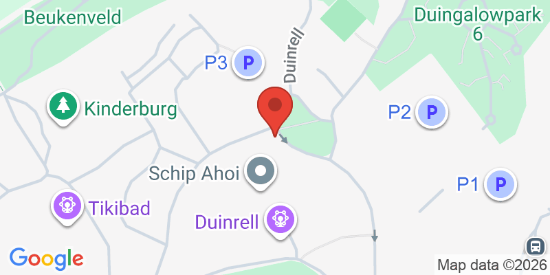 Mapa de la ubicación de Duinrell