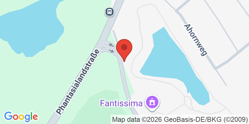 Mapa de la ubicación de Phantasialand
