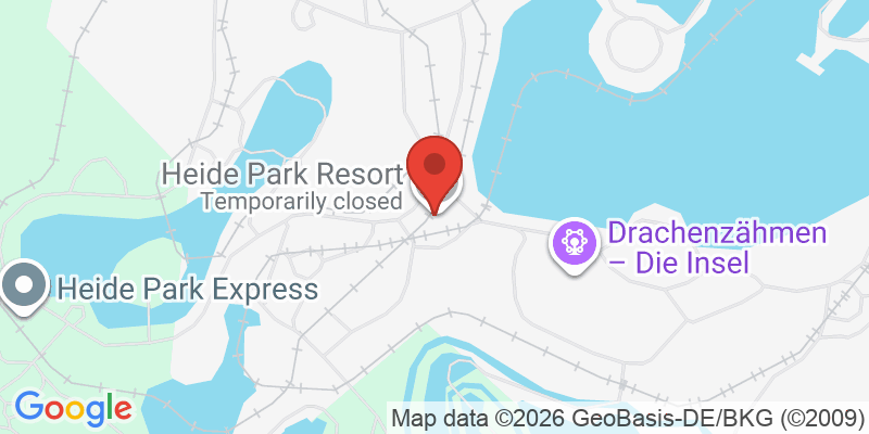 Mapa de la ubicación de Heide Park
