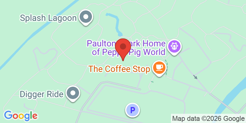 Mapa de la ubicación de Paultons Park Home of Peppa Pig World