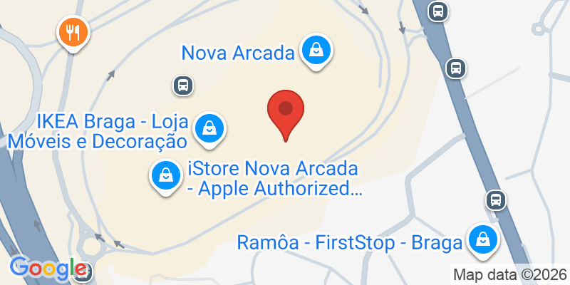 Mapa de la ubicación de Nova Arcada