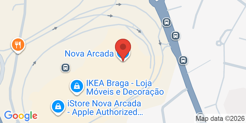 Mapa de la ubicación de Nova Arcada