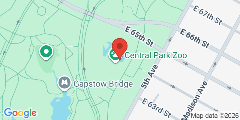 Mapa de la ubicación de Central Park Zoo