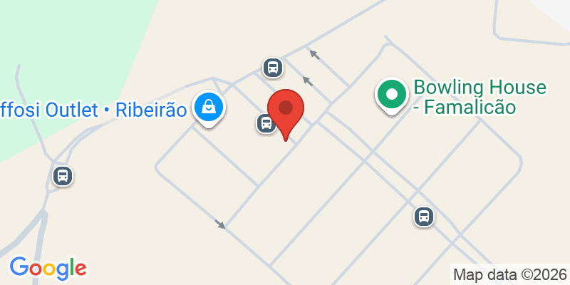 Mapa de la ubicación de Centroxogo Famalicao