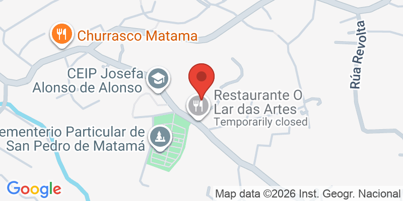 Mapa de la ubicación de Parque infantil Alameda Matamá