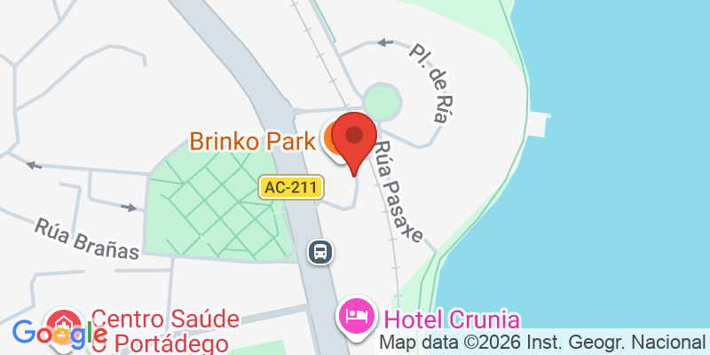 Mapa de la ubicación de Brinko Park