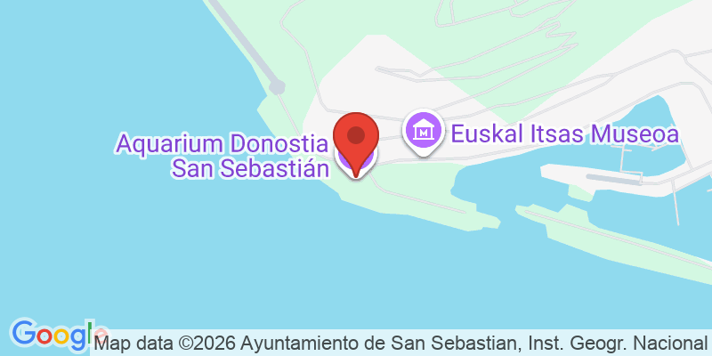 Mapa de la ubicación de Aquarium