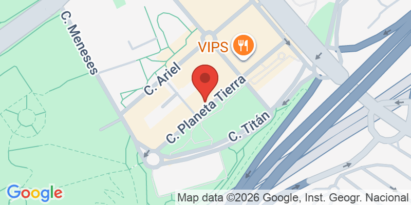 Mapa de la ubicación de El Virrey de San Telmo