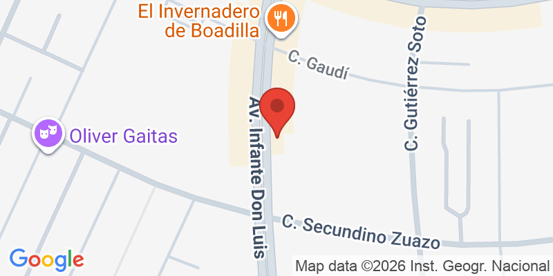 Mapa de la ubicación de Restaurante La Burguesita