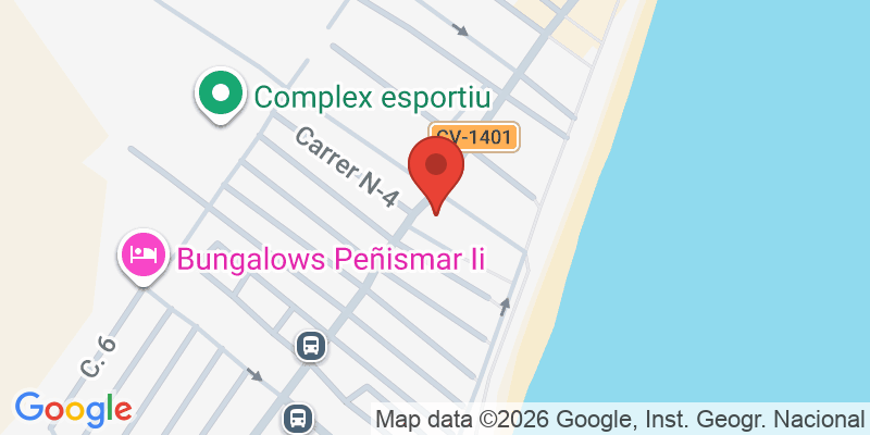 Mapa de la ubicación de Aparthotel Acualandia