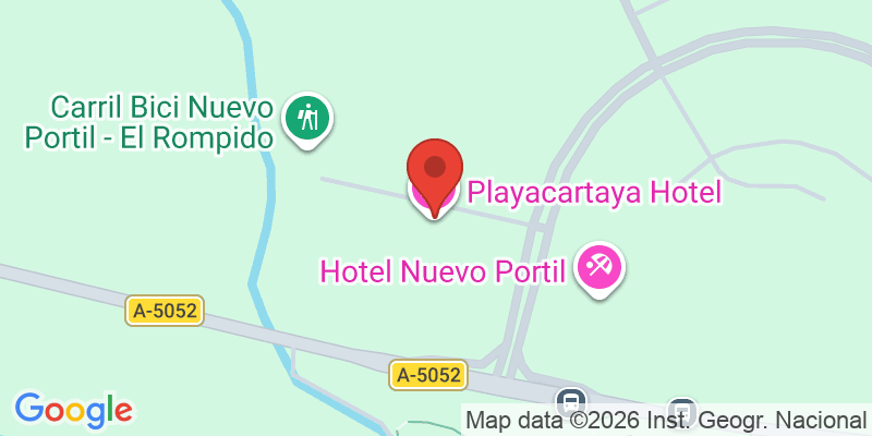 Mapa de la ubicación de Playacartaya Spa Hotel