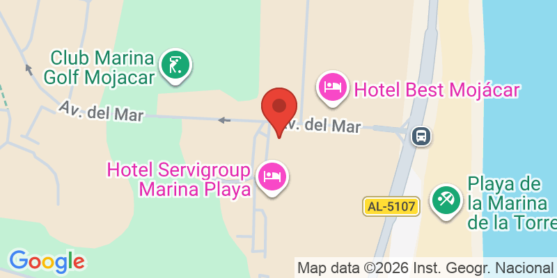 Mapa de la ubicación de Hotel Best Oasis Tropical