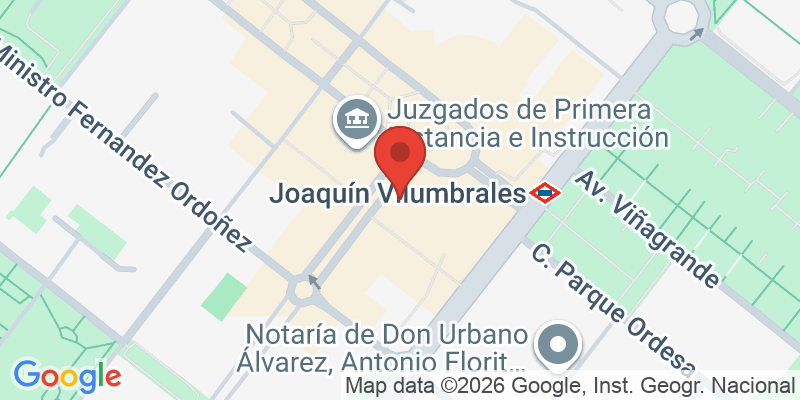 Mapa de la ubicación de Dideco Alcorcón