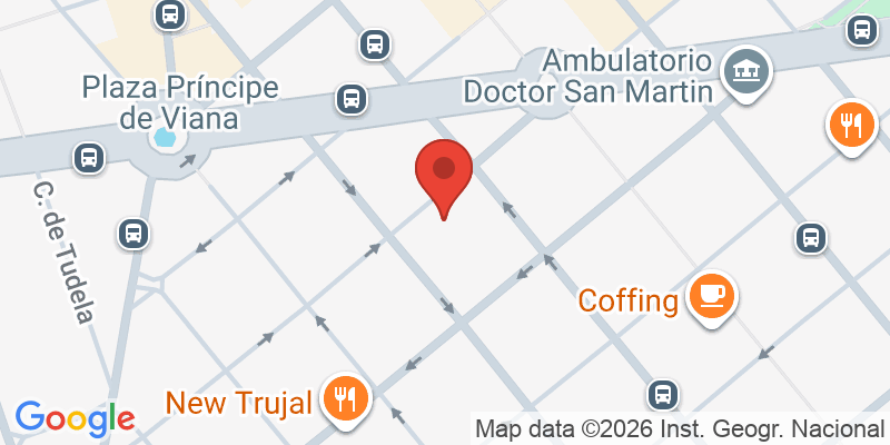 Mapa de la ubicación de Dideco Pamplona