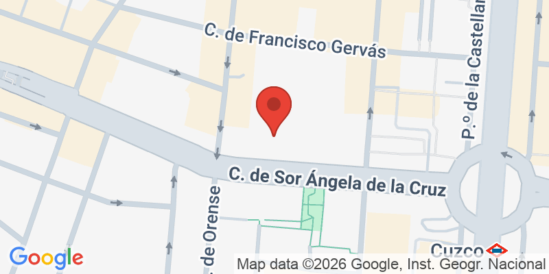 Mapa de la ubicación de Dideco Sor Ángela