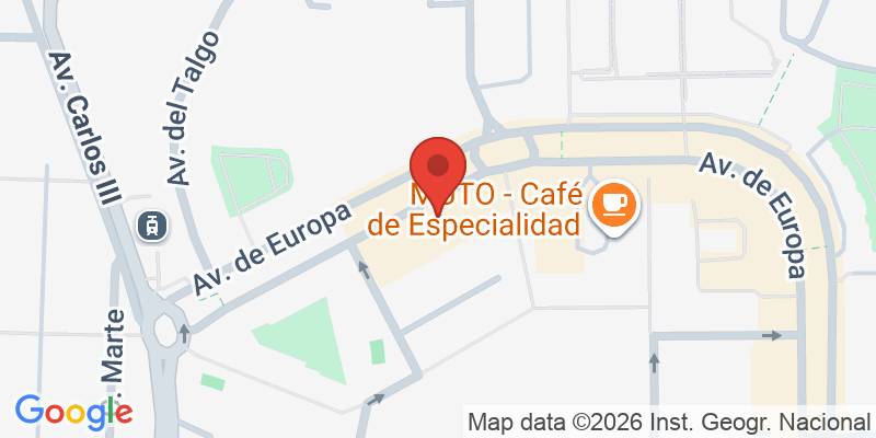 Mapa de la ubicación de Dideco Pozuelo