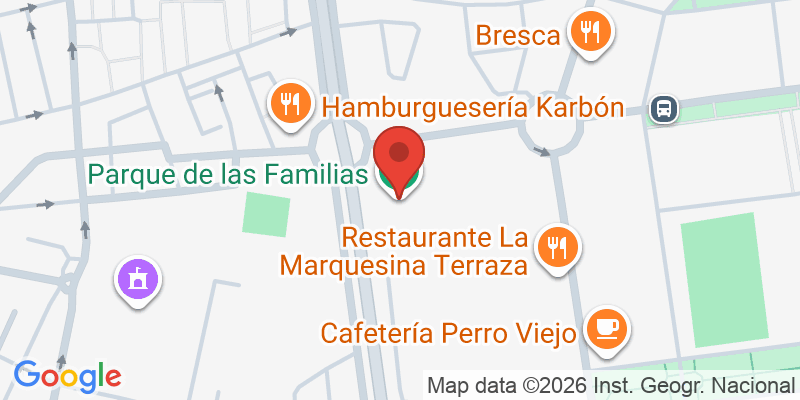Mapa de la ubicación de Parque de las Familias