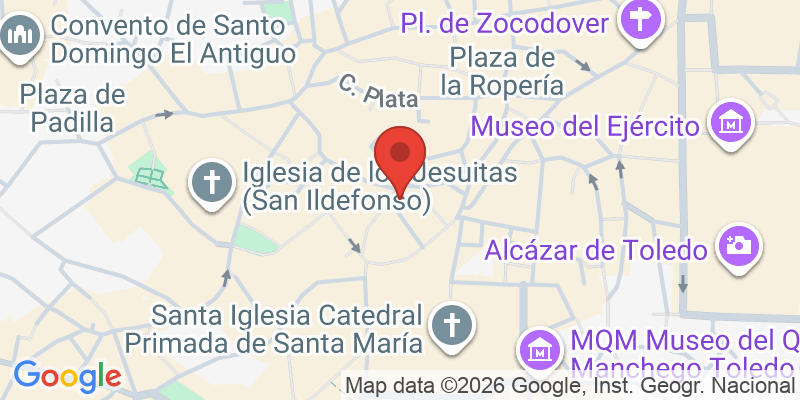 Mapa de la ubicación de Pizzería Trattoria Pastucci (Casco Histórico)