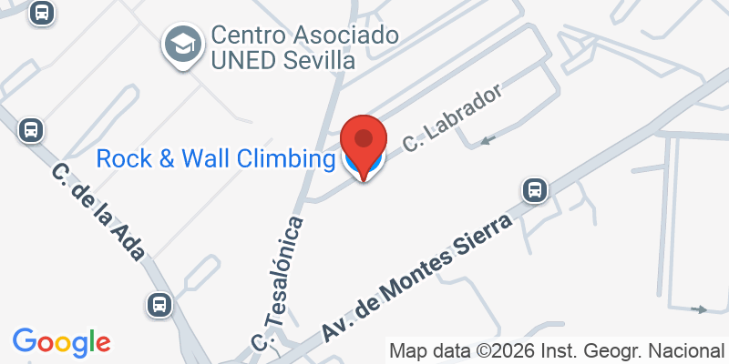 Mapa de la ubicación de Rock & Wall Climbing