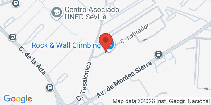 Mapa de la ubicación de Rock & Wall Climbing