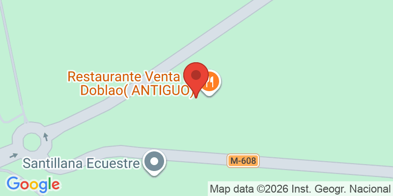 Mapa de la ubicación de La Venta El Doblao