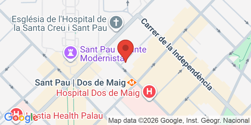 Mapa de la ubicación de Enigmatium Barcelona
