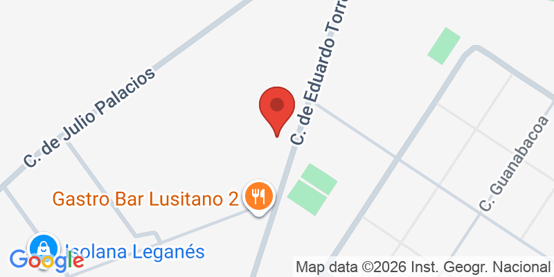 Mapa de la ubicación de Jungla Mágica