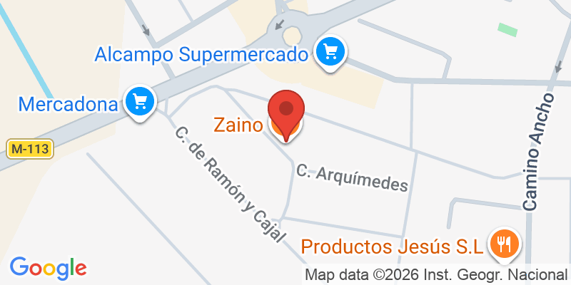 Mapa de la ubicación de Zaino
