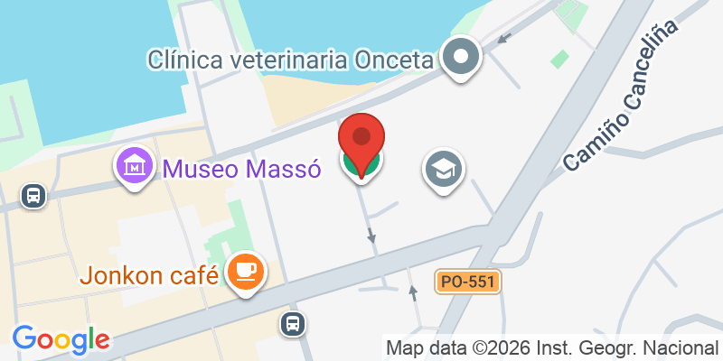 Mapa de la ubicación de Os mundos de Gaia