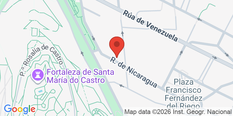 Mapa de la ubicación de Espacio Piel con Piel