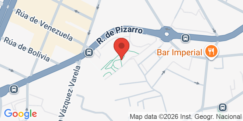 Mapa de la ubicación de Parque de Calle Pizarro