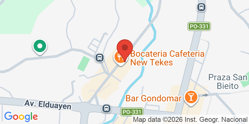Mapa de la ubicación de Bocateria - Cafeteria New Tekes