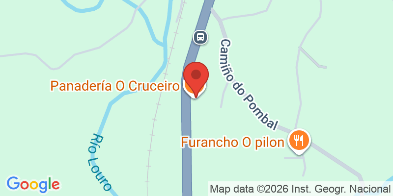 Mapa de la ubicación de O cruceiro - Tartalin