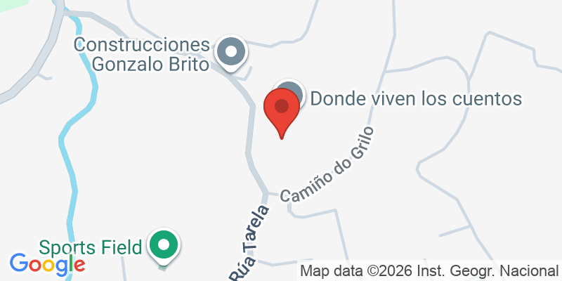 Mapa de la ubicación de Donde viven los cuentos