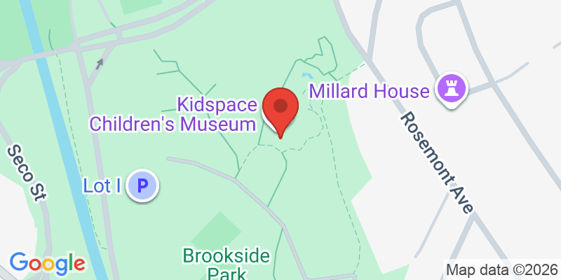 Mapa de la ubicación de Kidspace Children's Museum