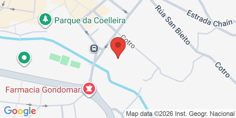 Mapa de la ubicación de Parque das ánimas