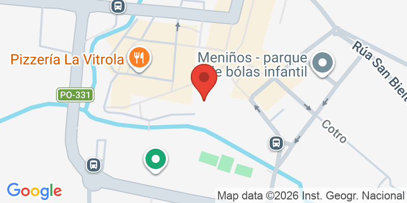 Mapa de la ubicación de Parque da Coelleira