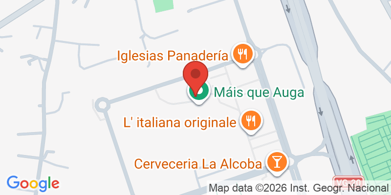 Mapa de la ubicación de Parque Infantil Máis Que Auga