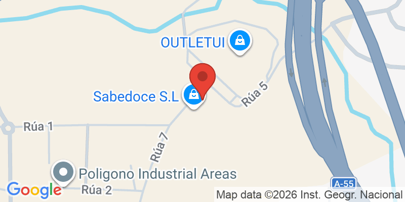 Mapa de la ubicación de Sabedoce S.L.