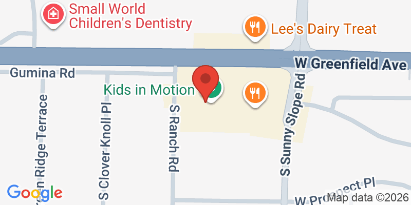 Mapa de la ubicación de Kids In Motion