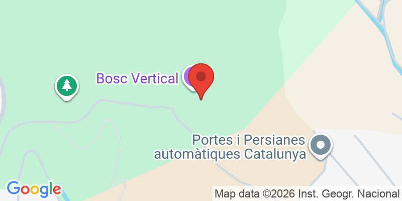 Mapa de la ubicación de Bosc Vertical Mataró