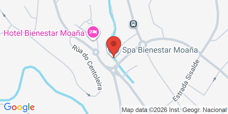 Mapa de la ubicación de Spa Bienestar Moaña