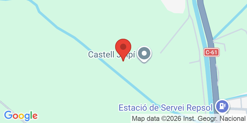 Mapa de la ubicación de Jalpí Aventura