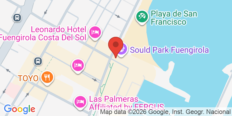 Mapa de la ubicación de Sould Park Fuengirola