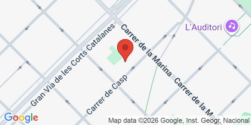 Mapa de la ubicación de Espai d'Oci