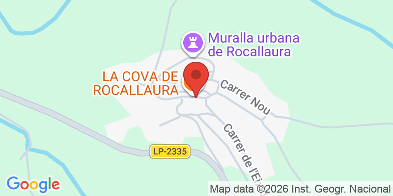 Mapa de la ubicación de Rocallauracafe