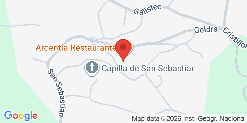 Mapa de la ubicación de Ardora Tapería Rural